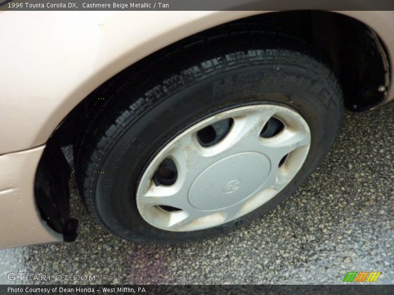Cashmere Beige Metallic / Tan 1996 Toyota Corolla DX