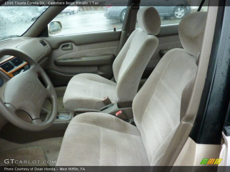 Cashmere Beige Metallic / Tan 1996 Toyota Corolla DX