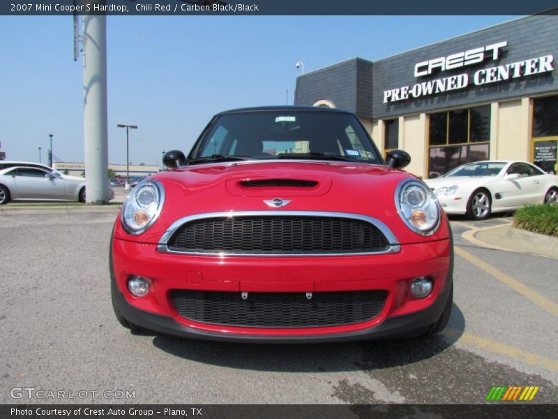 Chili Red / Carbon Black/Black 2007 Mini Cooper S Hardtop
