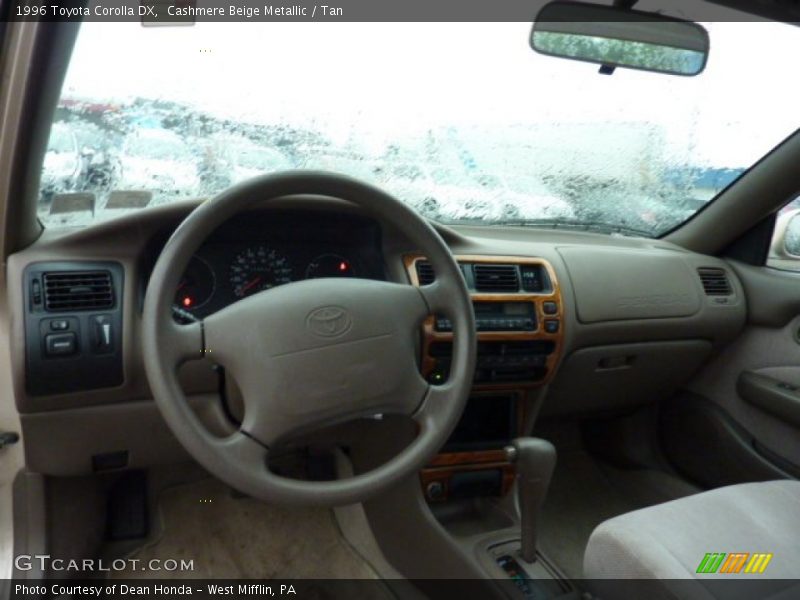 Cashmere Beige Metallic / Tan 1996 Toyota Corolla DX