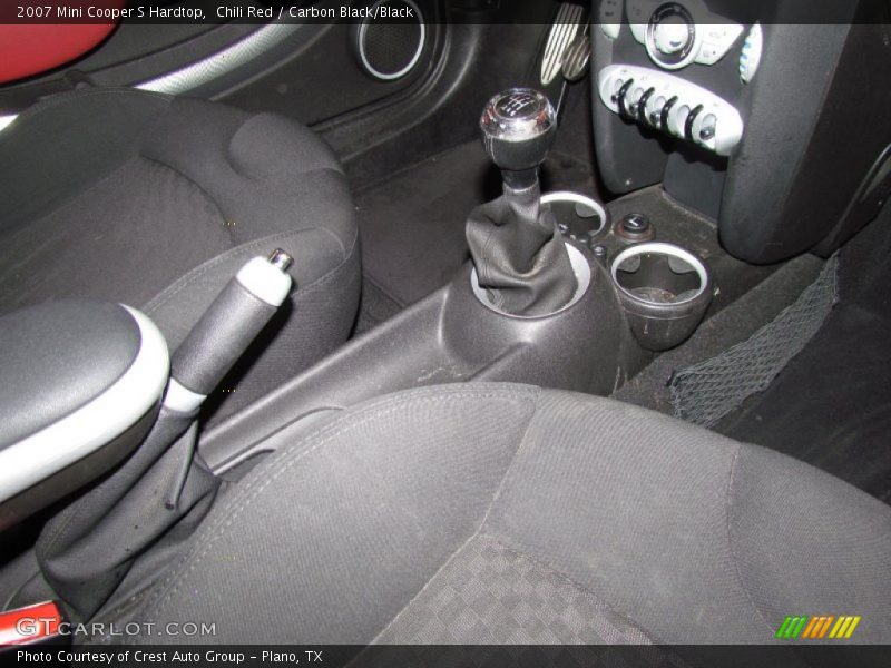 Chili Red / Carbon Black/Black 2007 Mini Cooper S Hardtop