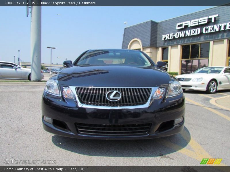 Black Sapphire Pearl / Cashmere 2008 Lexus GS 350