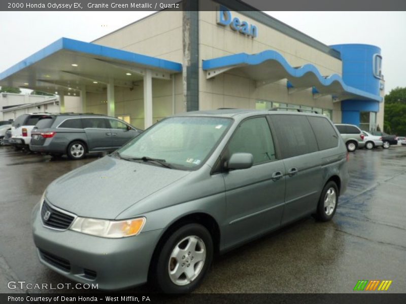 Granite Green Metallic / Quartz 2000 Honda Odyssey EX