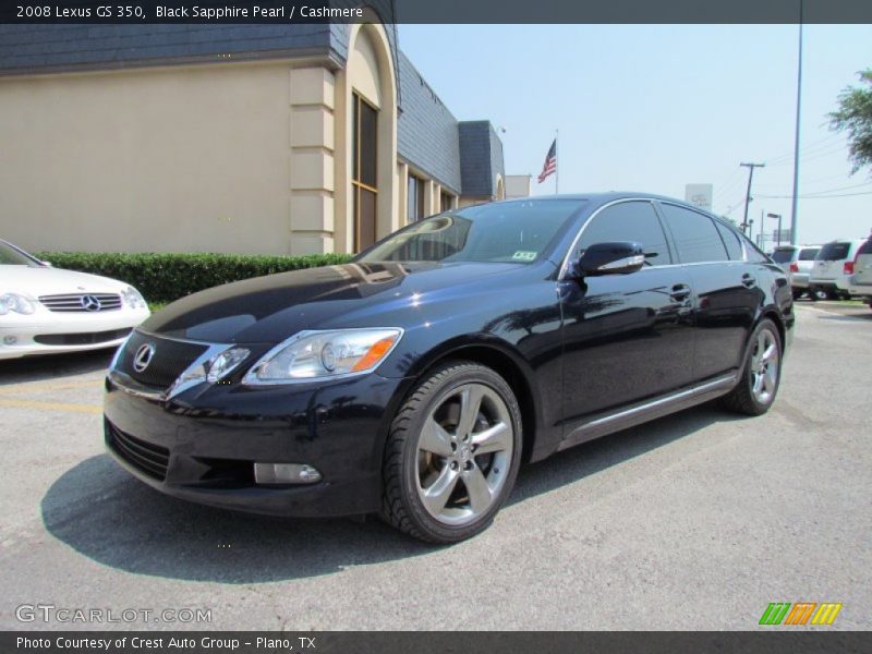 Black Sapphire Pearl / Cashmere 2008 Lexus GS 350