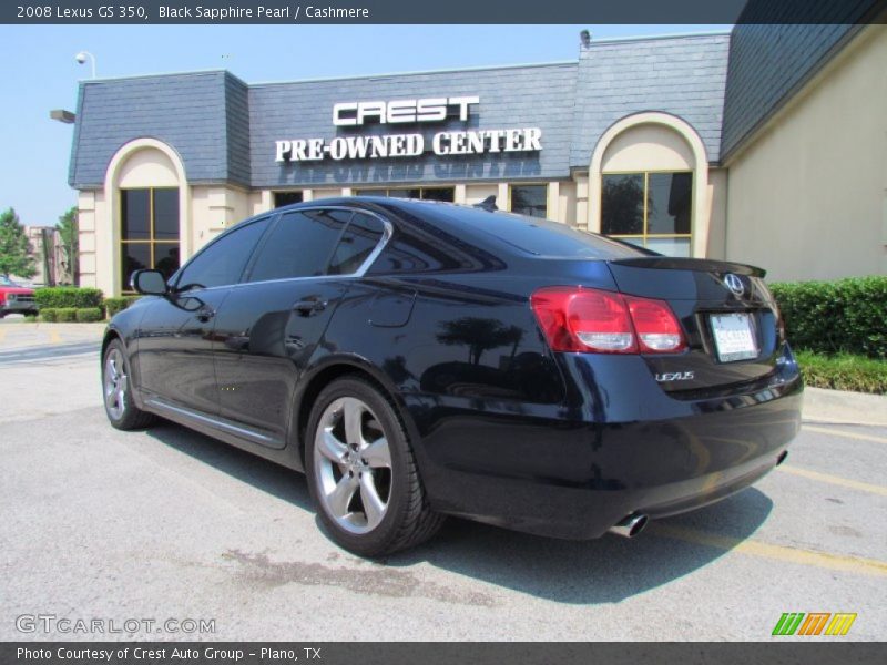 Black Sapphire Pearl / Cashmere 2008 Lexus GS 350