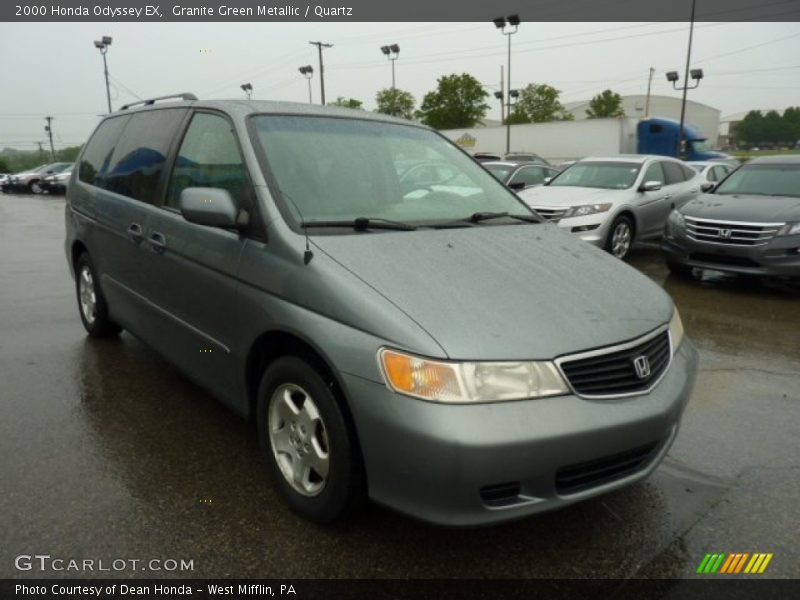 Granite Green Metallic / Quartz 2000 Honda Odyssey EX