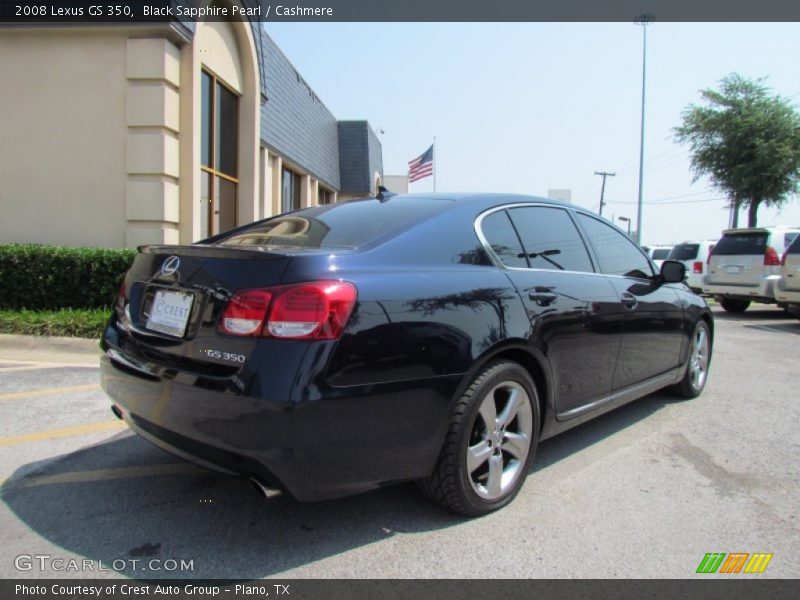 Black Sapphire Pearl / Cashmere 2008 Lexus GS 350