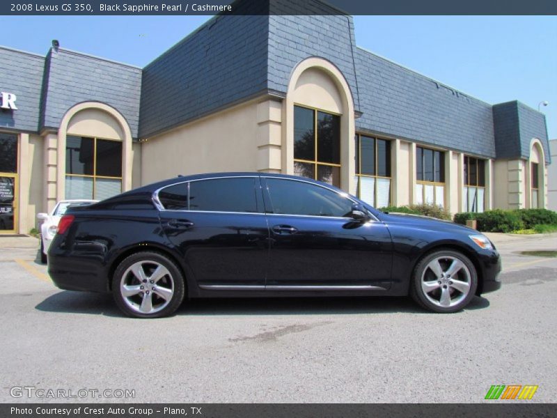 Black Sapphire Pearl / Cashmere 2008 Lexus GS 350