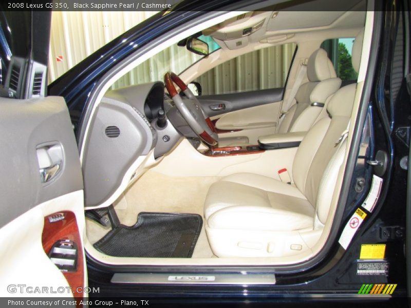 Black Sapphire Pearl / Cashmere 2008 Lexus GS 350