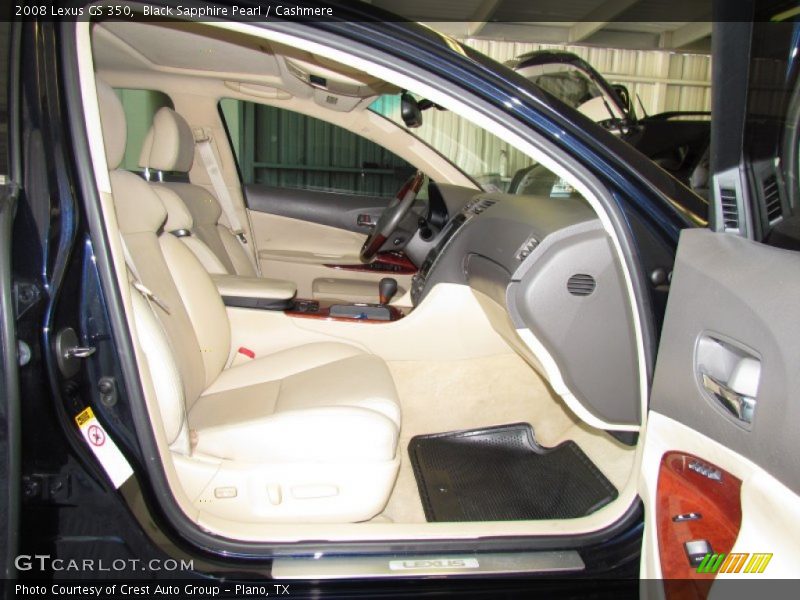 Black Sapphire Pearl / Cashmere 2008 Lexus GS 350
