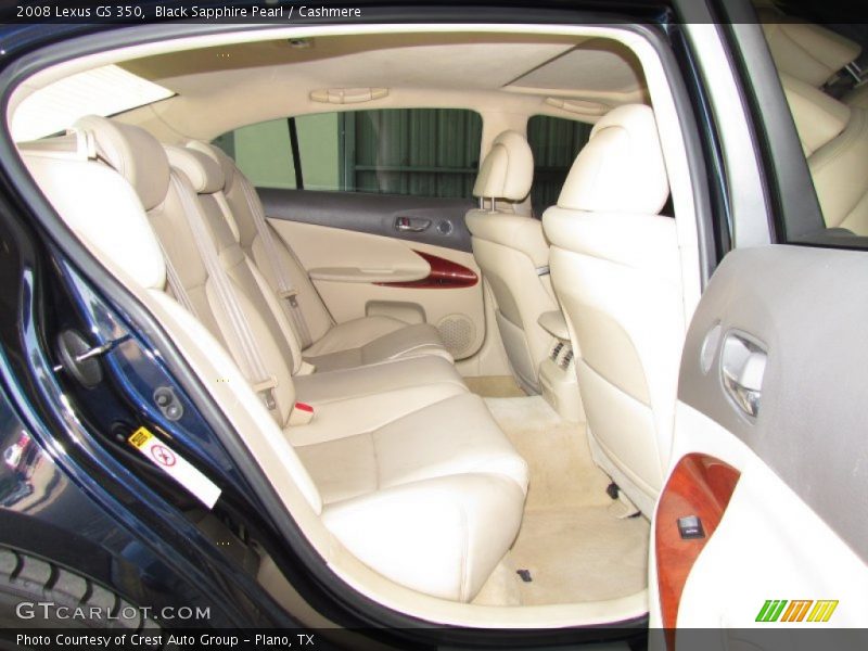 Black Sapphire Pearl / Cashmere 2008 Lexus GS 350