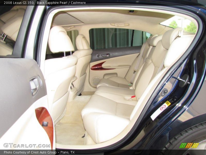 Black Sapphire Pearl / Cashmere 2008 Lexus GS 350