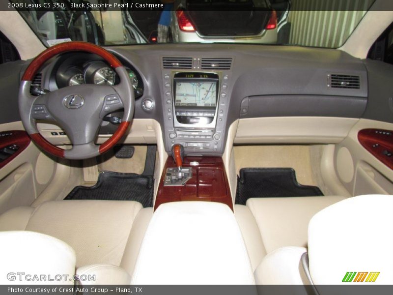 Black Sapphire Pearl / Cashmere 2008 Lexus GS 350