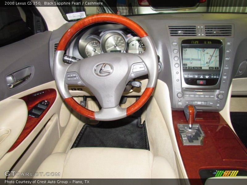 Black Sapphire Pearl / Cashmere 2008 Lexus GS 350