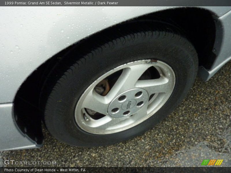 Silvermist Metallic / Dark Pewter 1999 Pontiac Grand Am SE Sedan
