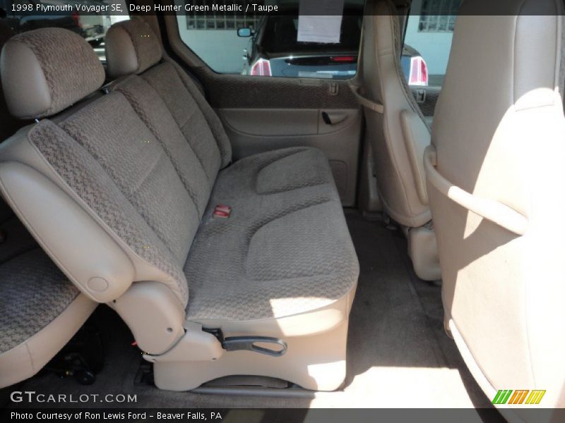 Deep Hunter Green Metallic / Taupe 1998 Plymouth Voyager SE