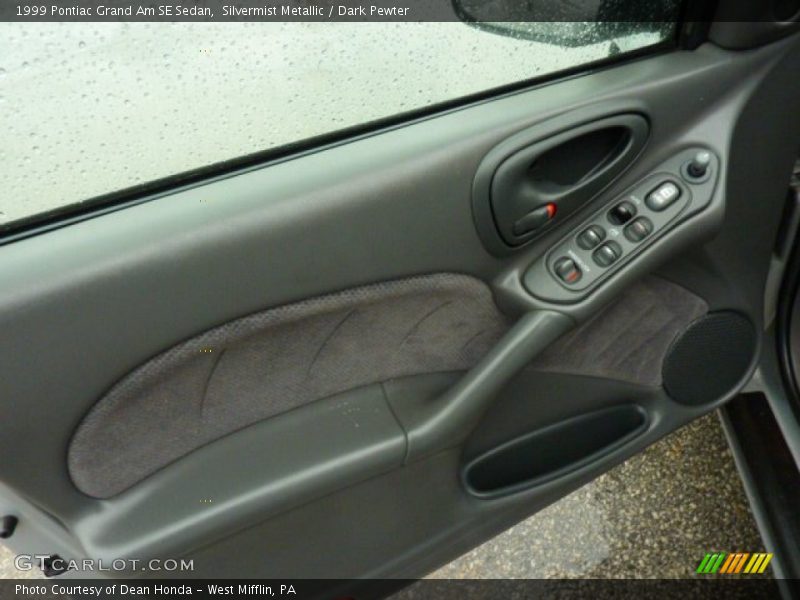 Silvermist Metallic / Dark Pewter 1999 Pontiac Grand Am SE Sedan