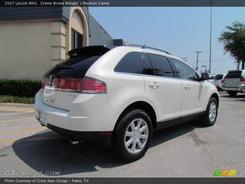 Creme Brulee Metallic / Medium Camel 2007 Lincoln MKX