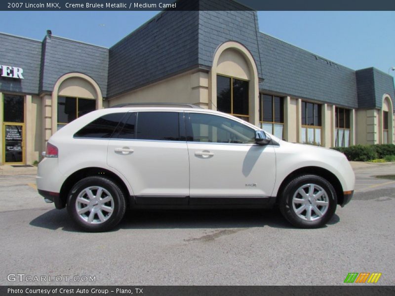 Creme Brulee Metallic / Medium Camel 2007 Lincoln MKX