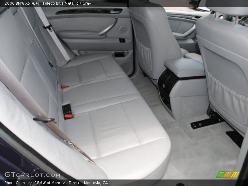 Toledo Blue Metallic / Grey 2006 BMW X5 4.4i
