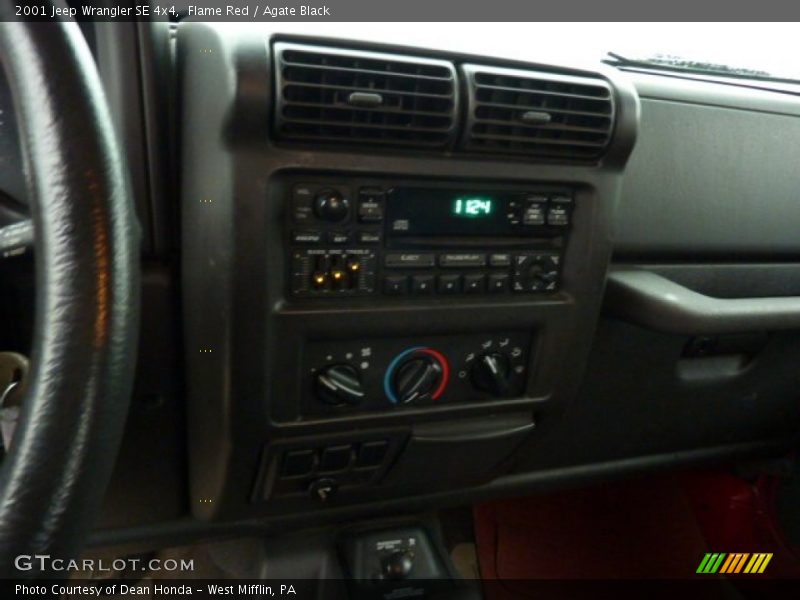 Flame Red / Agate Black 2001 Jeep Wrangler SE 4x4
