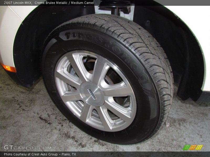 Creme Brulee Metallic / Medium Camel 2007 Lincoln MKX