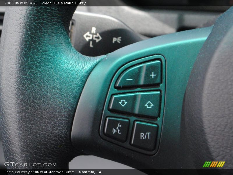 Toledo Blue Metallic / Grey 2006 BMW X5 4.4i