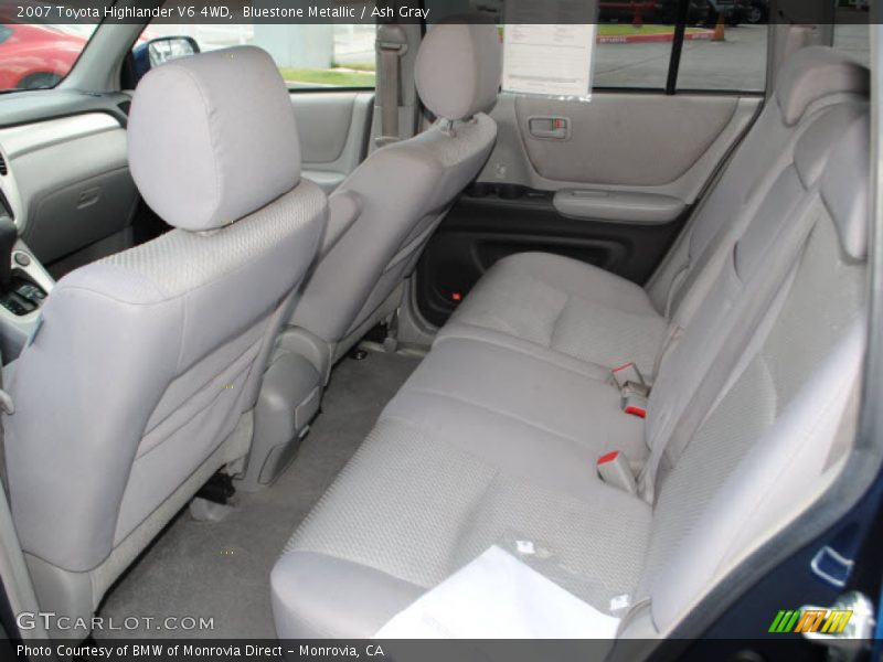 Bluestone Metallic / Ash Gray 2007 Toyota Highlander V6 4WD