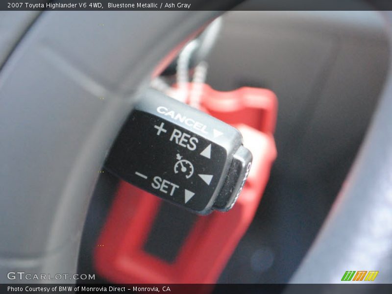Bluestone Metallic / Ash Gray 2007 Toyota Highlander V6 4WD