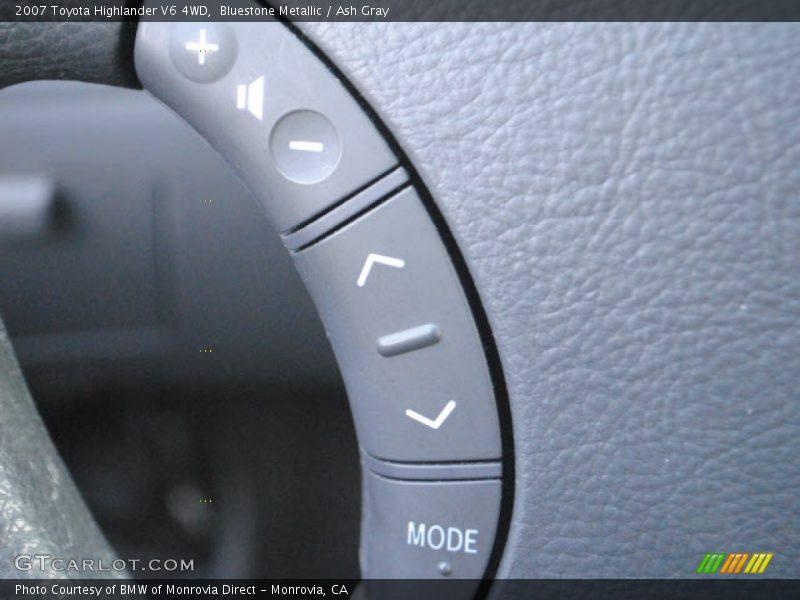 Bluestone Metallic / Ash Gray 2007 Toyota Highlander V6 4WD
