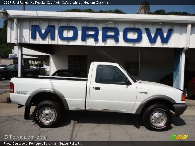 Oxford White / Medium Graphite 1997 Ford Ranger XL Regular Cab 4x4