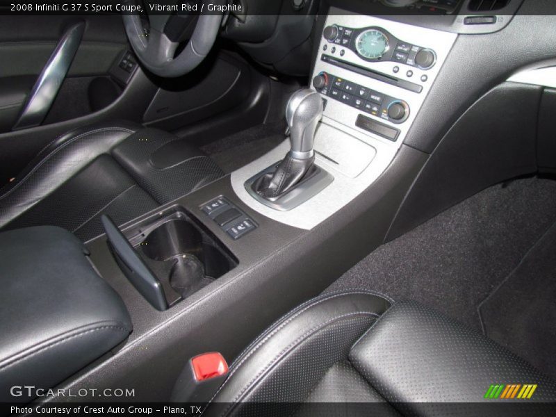 Vibrant Red / Graphite 2008 Infiniti G 37 S Sport Coupe