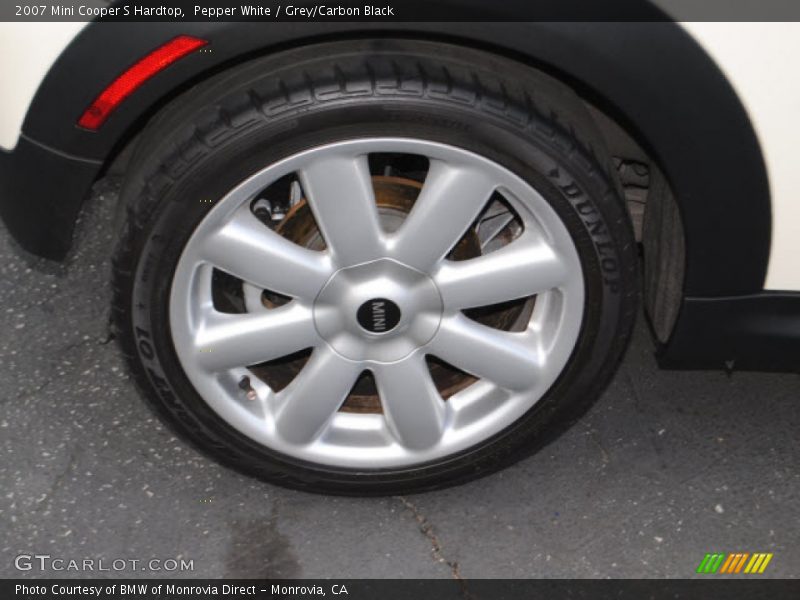 Pepper White / Grey/Carbon Black 2007 Mini Cooper S Hardtop