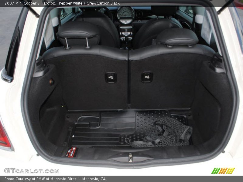 Pepper White / Grey/Carbon Black 2007 Mini Cooper S Hardtop