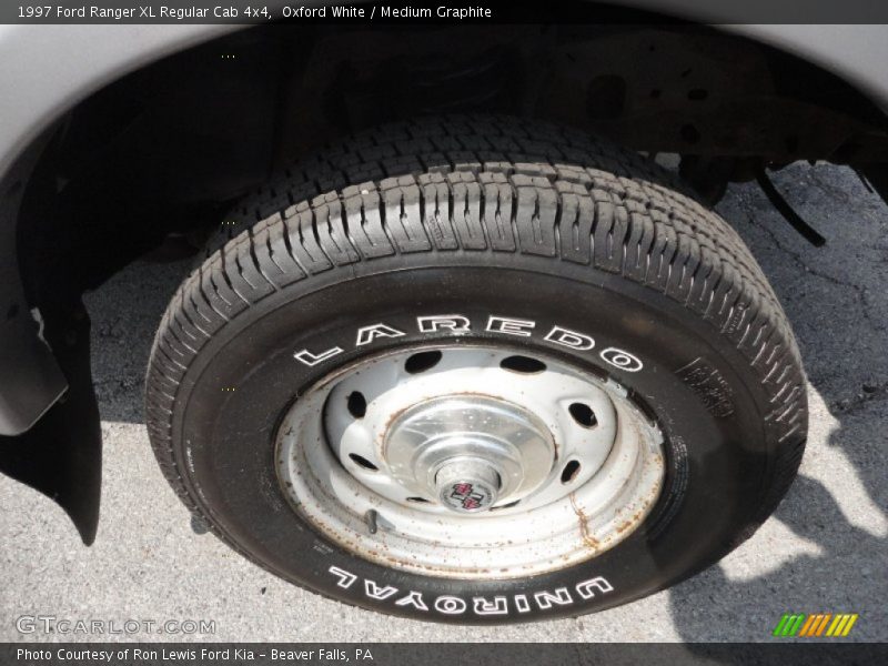 Oxford White / Medium Graphite 1997 Ford Ranger XL Regular Cab 4x4