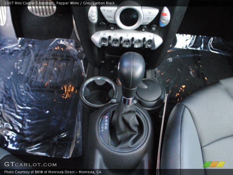 Pepper White / Grey/Carbon Black 2007 Mini Cooper S Hardtop