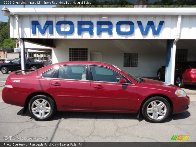 Sport Red Metallic / Neutral Beige 2006 Chevrolet Impala LT