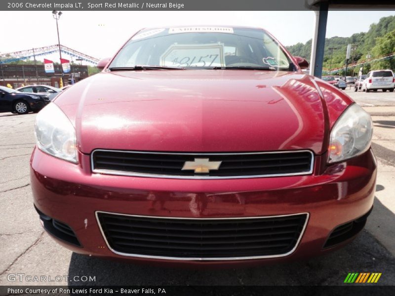Sport Red Metallic / Neutral Beige 2006 Chevrolet Impala LT