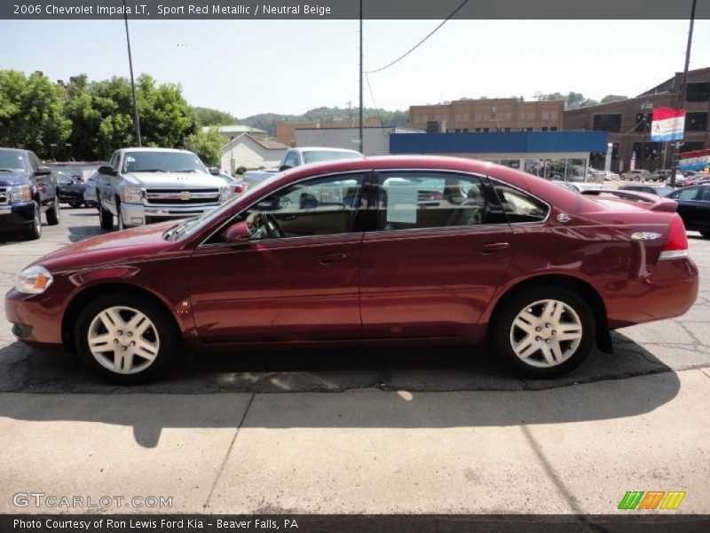 Sport Red Metallic / Neutral Beige 2006 Chevrolet Impala LT