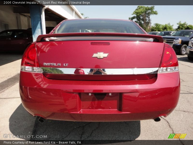 Sport Red Metallic / Neutral Beige 2006 Chevrolet Impala LT