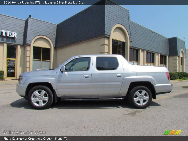  2010 Ridgeline RTL Alabaster Silver Metallic