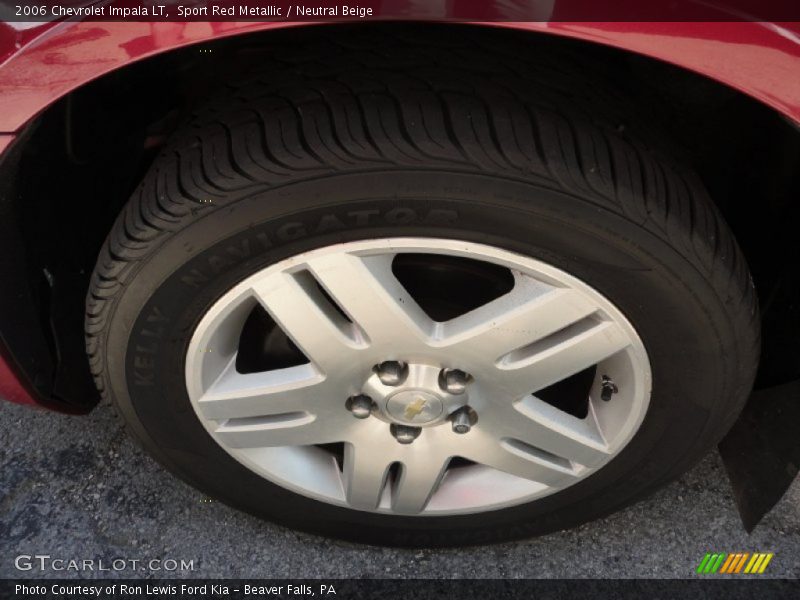 Sport Red Metallic / Neutral Beige 2006 Chevrolet Impala LT
