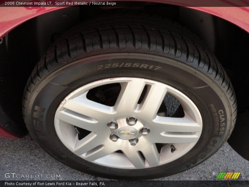 Sport Red Metallic / Neutral Beige 2006 Chevrolet Impala LT