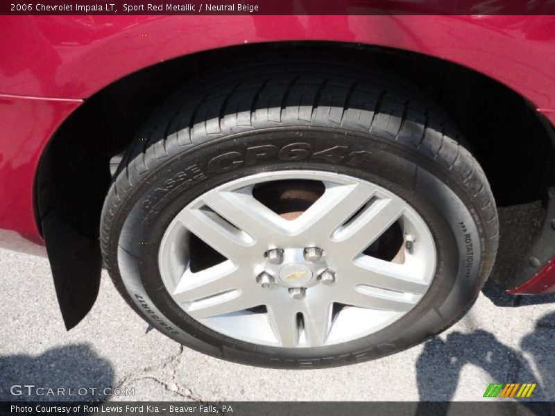 Sport Red Metallic / Neutral Beige 2006 Chevrolet Impala LT
