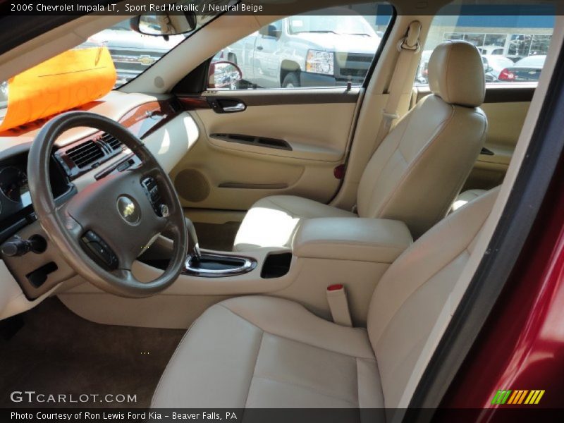 Sport Red Metallic / Neutral Beige 2006 Chevrolet Impala LT