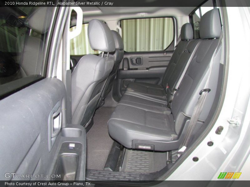  2010 Ridgeline RTL Gray Interior