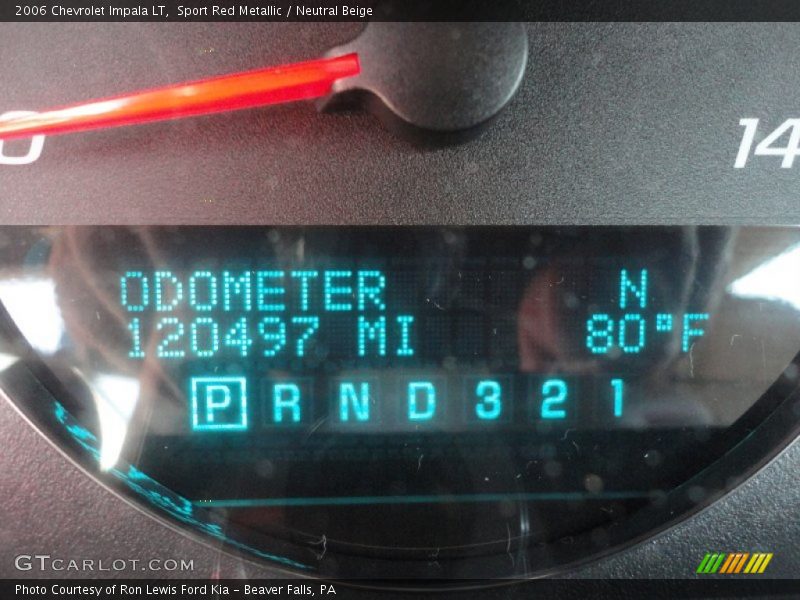 Sport Red Metallic / Neutral Beige 2006 Chevrolet Impala LT