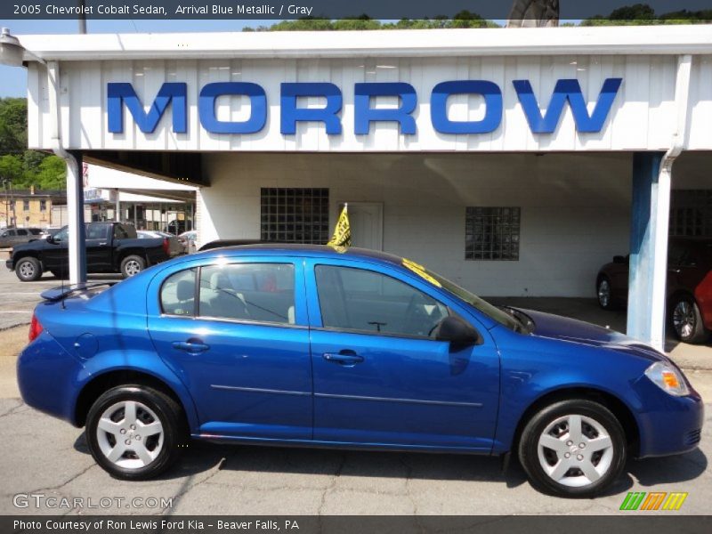 Arrival Blue Metallic / Gray 2005 Chevrolet Cobalt Sedan