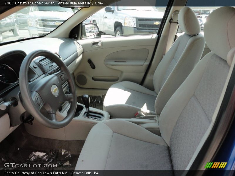 Arrival Blue Metallic / Gray 2005 Chevrolet Cobalt Sedan