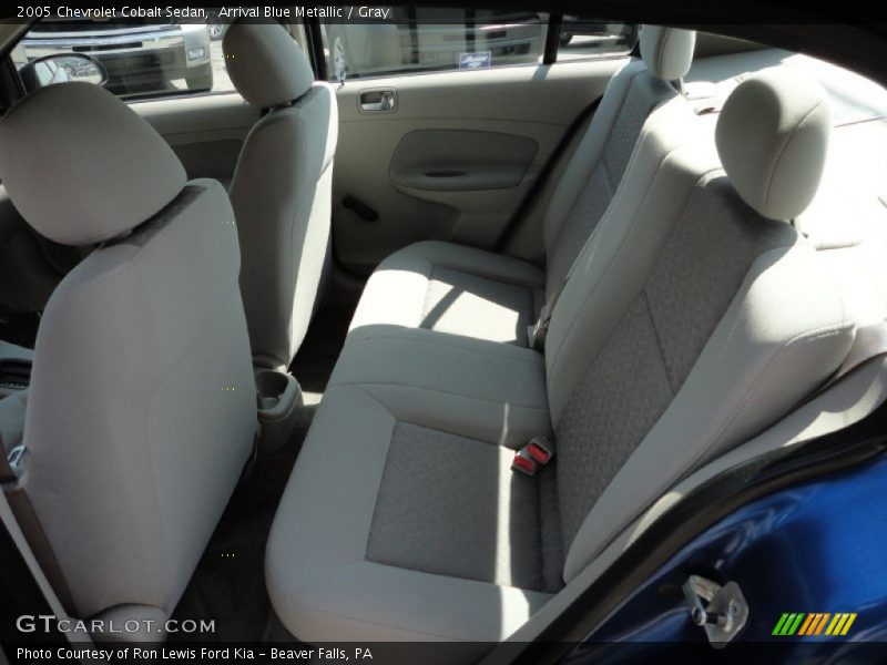 Arrival Blue Metallic / Gray 2005 Chevrolet Cobalt Sedan